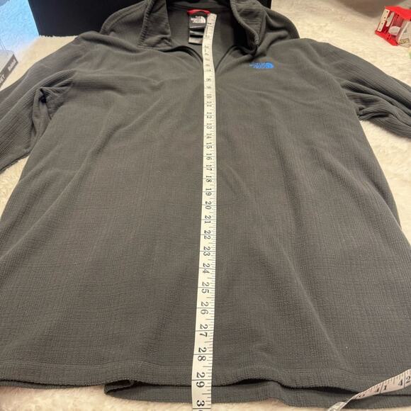 The North Face Men’s Long Sleeve Half Zip Pullover Gray Size XL - Picture 7 of 8